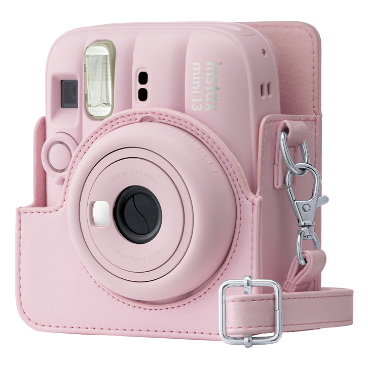 チェキ instax mini 13用 カメラケース ブルー ピンク グリーン