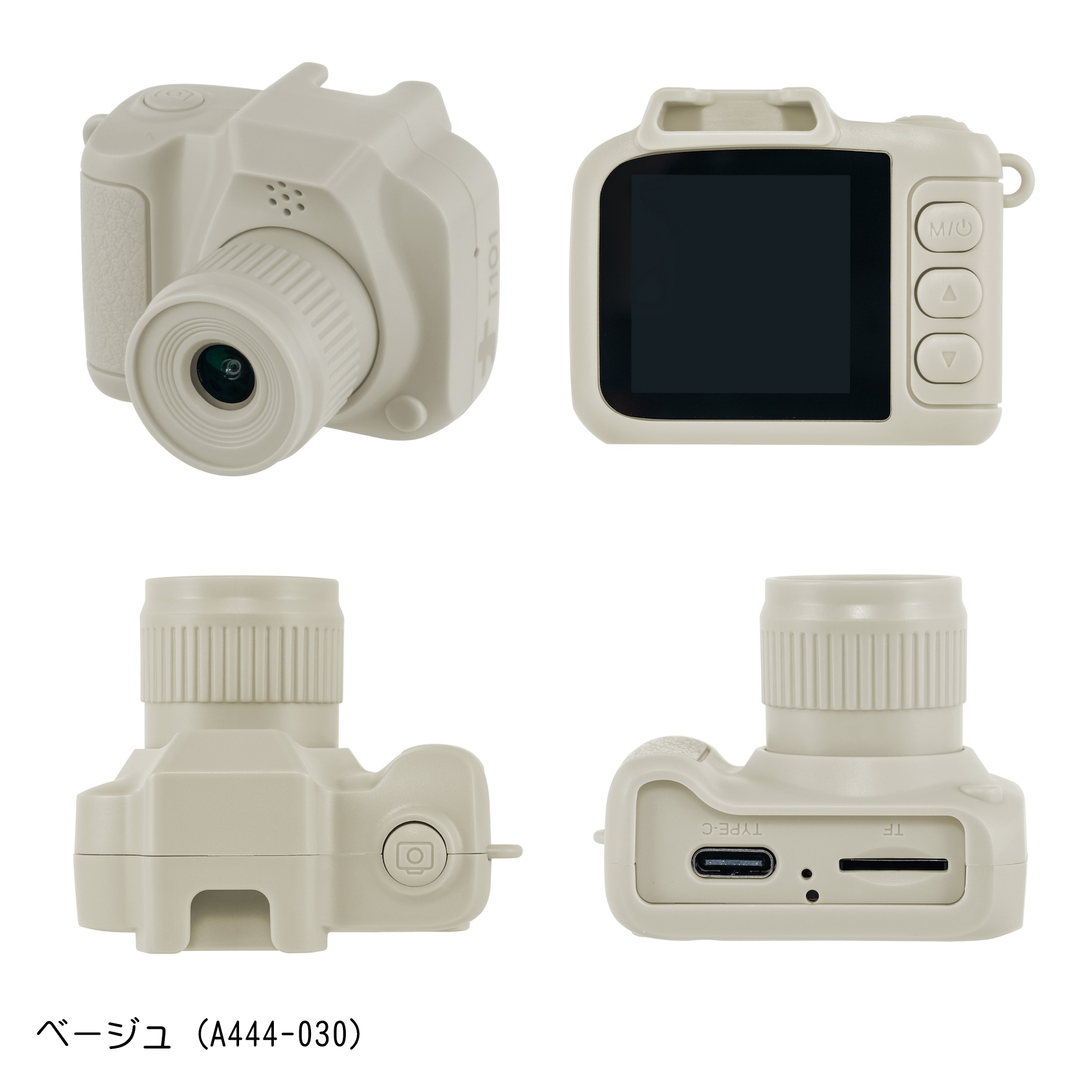 ナカバヤシ デジタルカメラ トイナカメラ ブラック CAM-T101BK