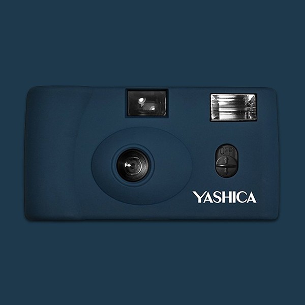 フィルムカメラ 本体 YASHICA MF-1 35mm ブラック レッド グレー