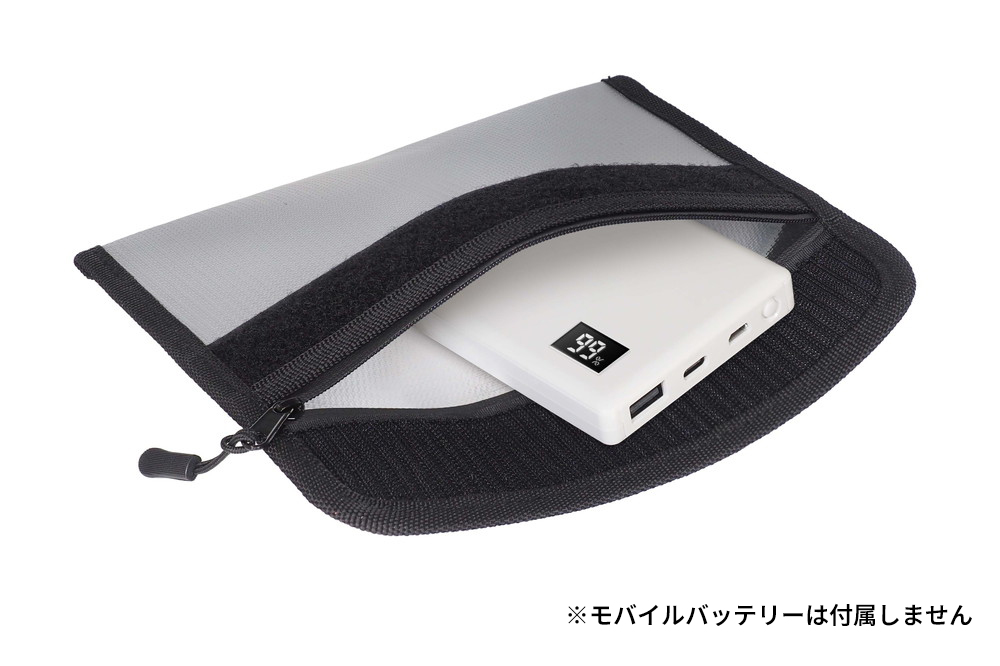 コレクト バッテリーガードポーチ ブラック CP-10FP-BK グレー CP-10FP