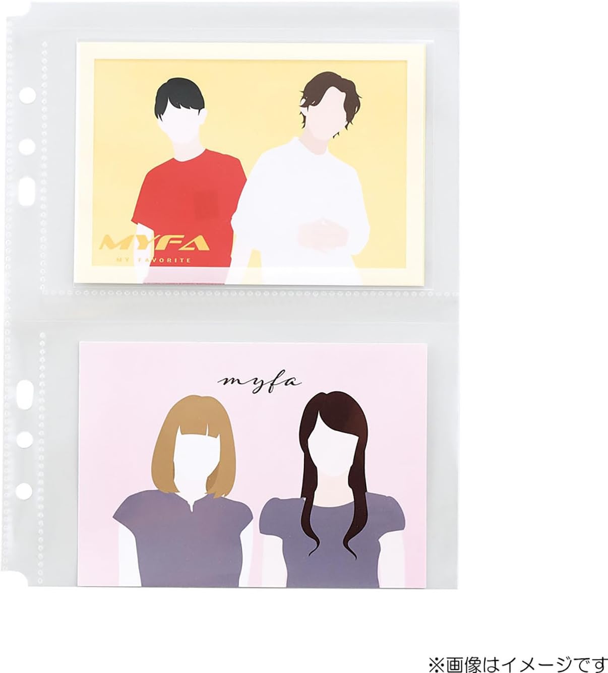 【即納&大特価】 myfa 2 コレクションポケット はがきサイズ L判写真 推し活 その他