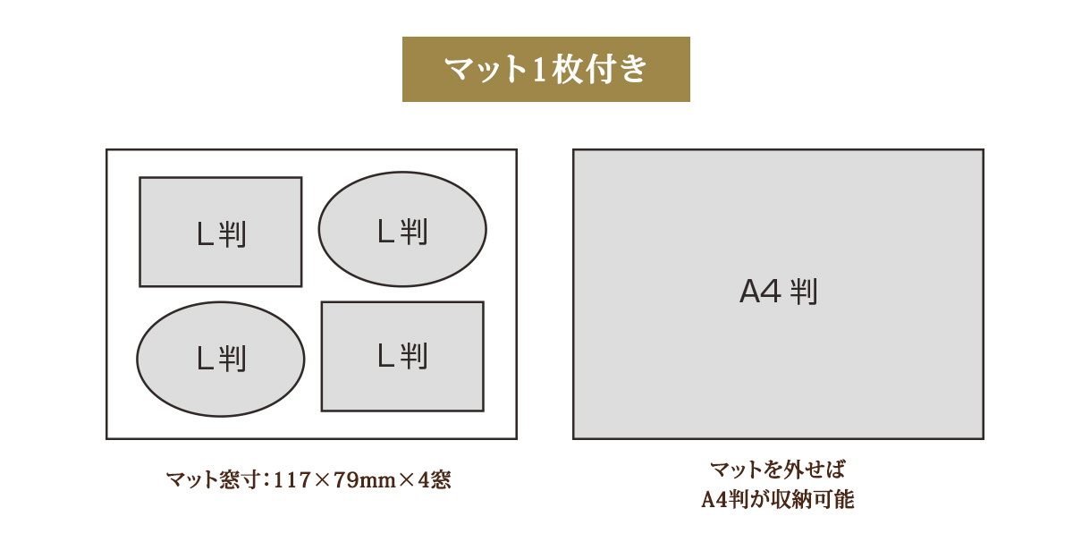 シャルムフレームA4/多窓