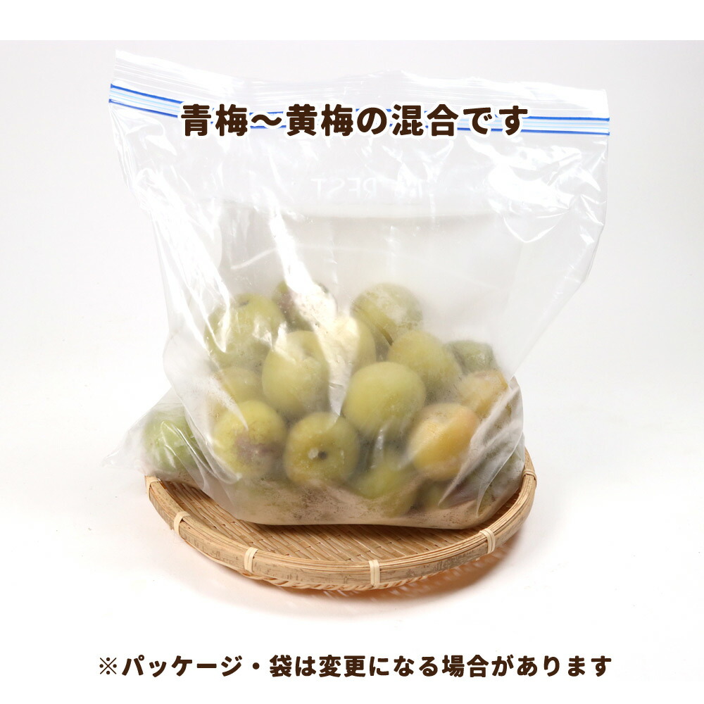 【送料無料】【訳あり】訳あり 冷凍梅 紀州南高梅 