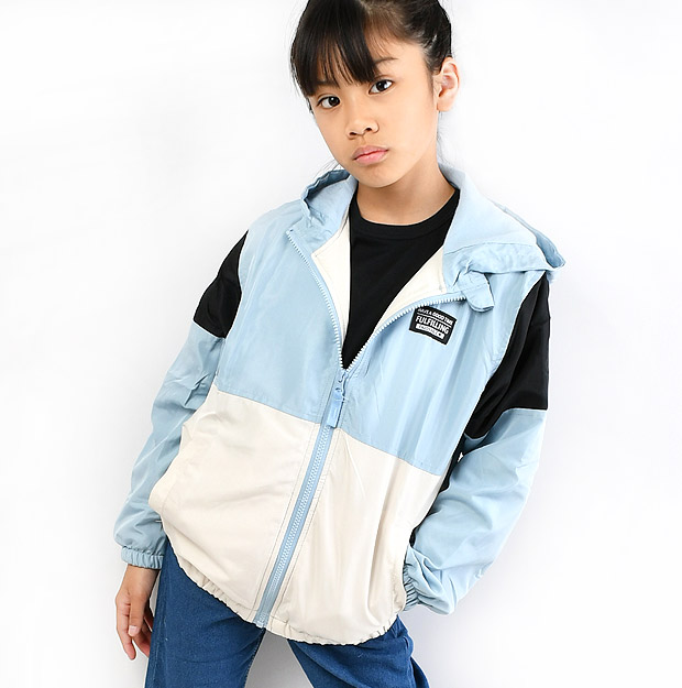 MaterialBluebis 裏起毛 マウンテンパーカー ウィンドブレーカー