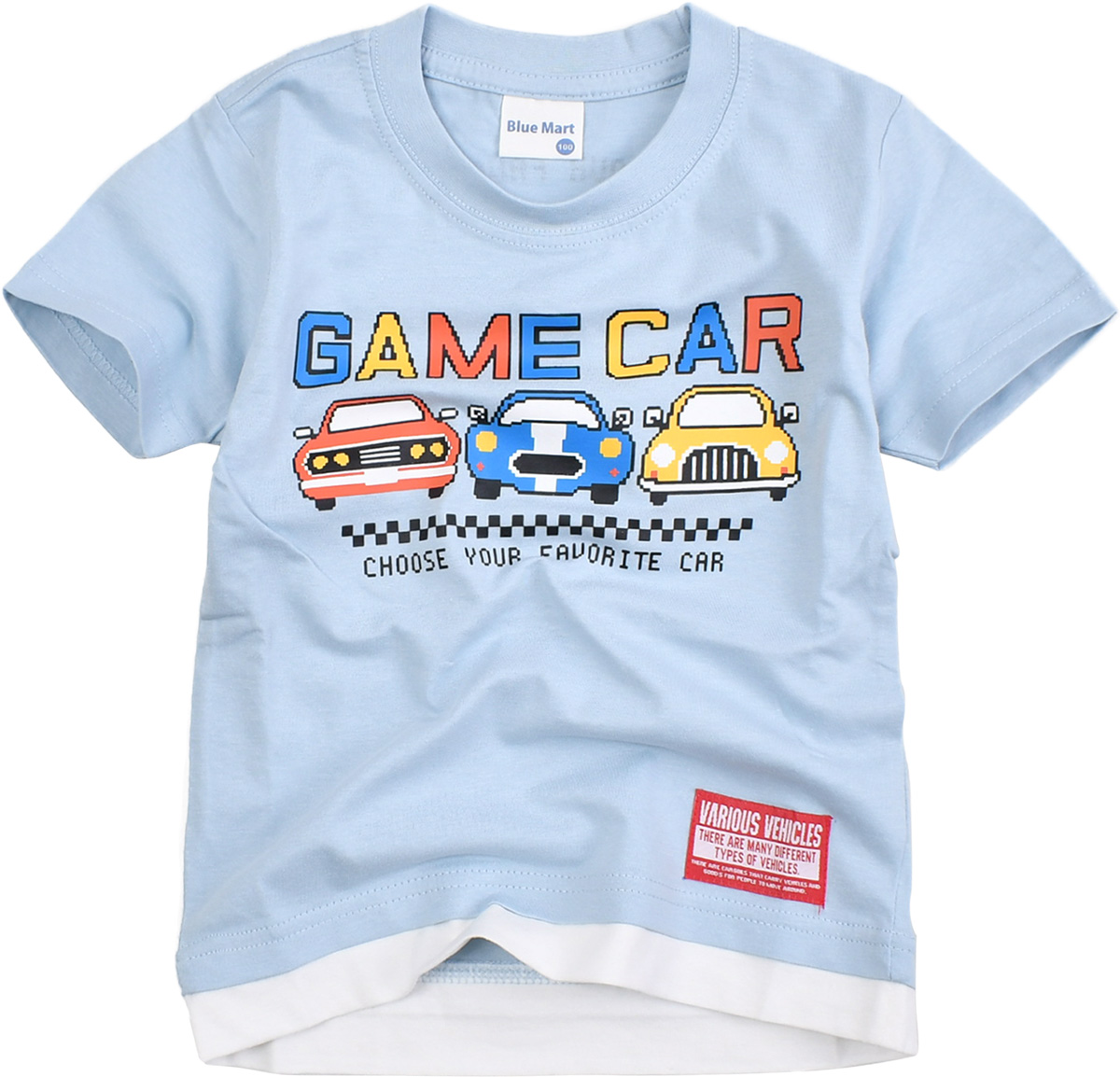 BlueMart ブルーマート 半袖 Tシャツ プリント シャツ プリントtシャツ 子ども キッズ 男の子 ボーイズ 車 働く車 恐竜 綿100% かっこいい トップス 子供服｜y-sir｜11