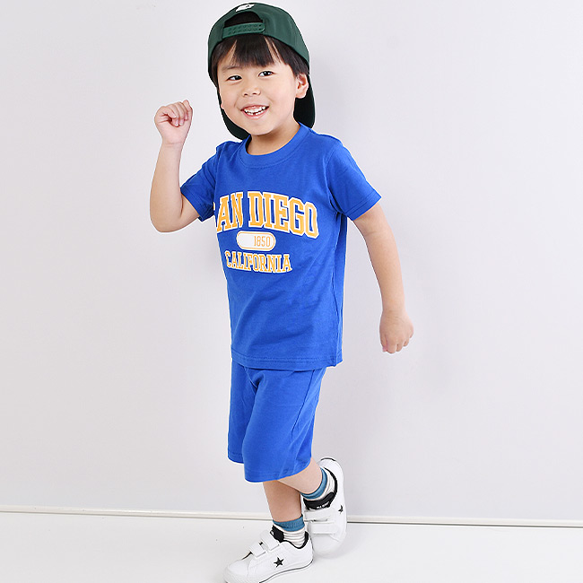セットアップ キッズ 半袖 男の子 上下セット 半袖Tシャツ