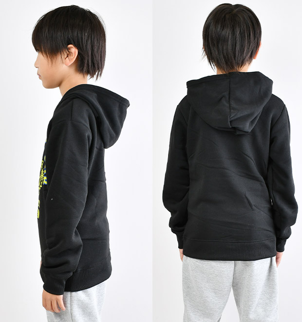 SHISKY（シスキー） 裏起毛 パーカー 長袖 プリント トレーナー