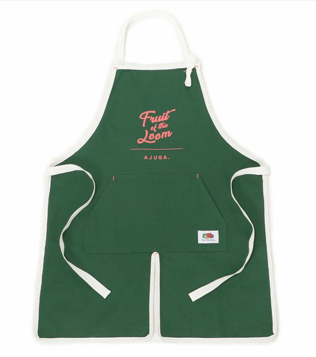 AJUGA.（アジュガ） 近藤千尋 コラボ FRUIT OF THE LOOM エプロン