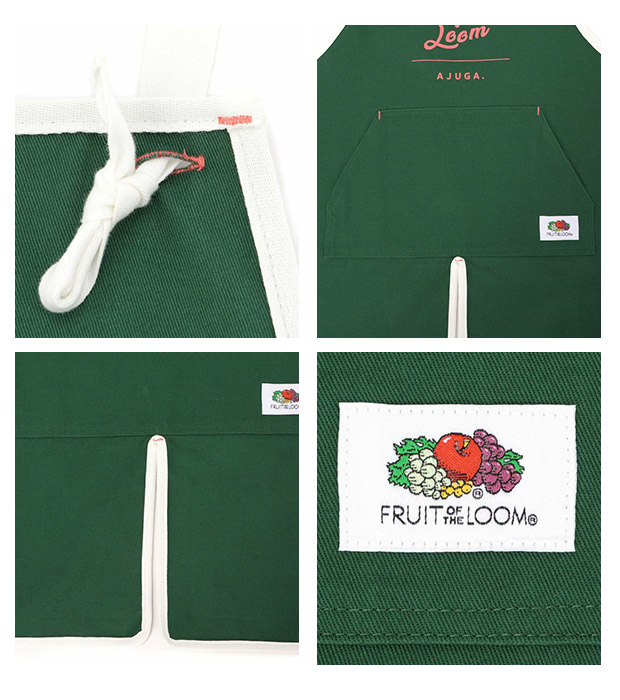 AJUGA. 近藤千尋 コラボ FRUIT OF THE LOOM エプロン レディース