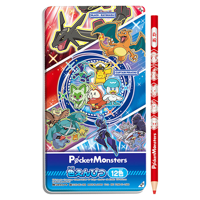 Pokemon（ポケモン） ポケットモンスター 色鉛筆 12色 ショウワノート