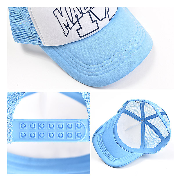 SHISKY（シスキー） キャップ メッシュ ロゴ 帽子 CAP キッズ ジュニア