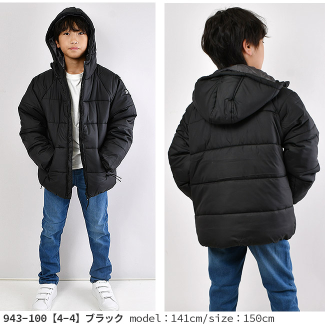 BOYASKI スキーウェア　ジャンバー　クロ　フード付き BOYASKI スキーウェアジャンバークロフード付き