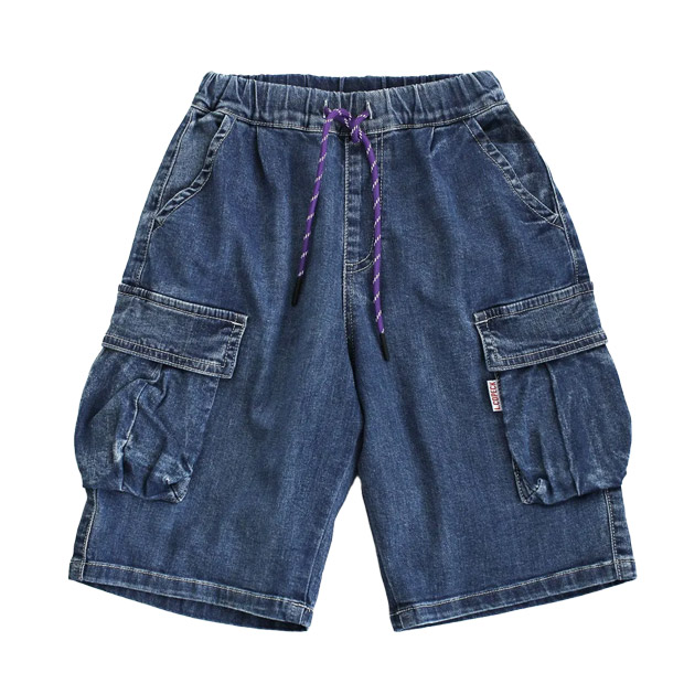 L.COPECK エルコペック ハーフパンツ キッズ ジュニア 7分 7分丈