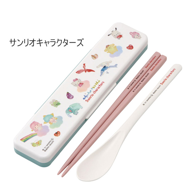 スケーター コンビセット 抗菌加工 日本製 スプーン レディース 大人 子供 小学校 ケース付 お箸セット 新柄 男の子 女の子 食洗器対応 送料無料 | ブランド登録なし | 33