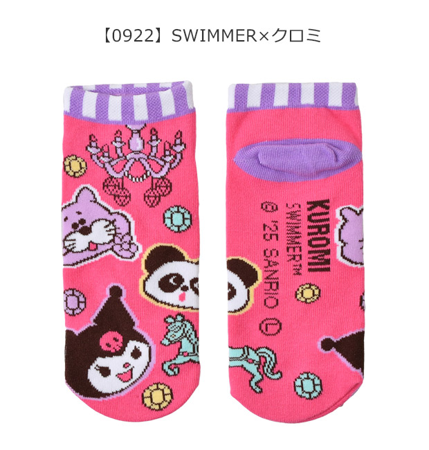 サンリオ sanrio 靴下 ソックス キャラクター 女の子 レディース 22cm
