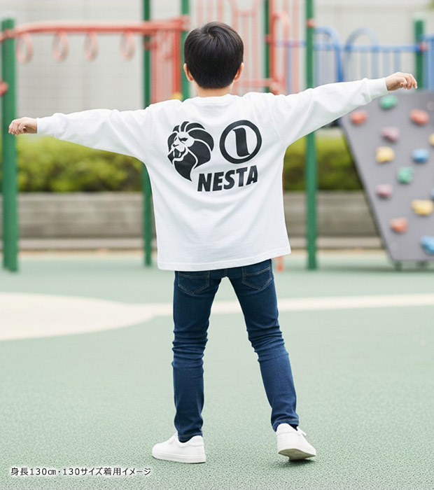 NESTA ネスタ ロングTシャツ 長袖 大きめ ビッグシルエット ゆったり