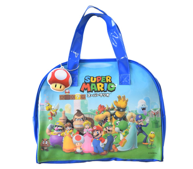 スーパーマリオ スプラトゥーン3 ピクミン ビーチボストンバッグ