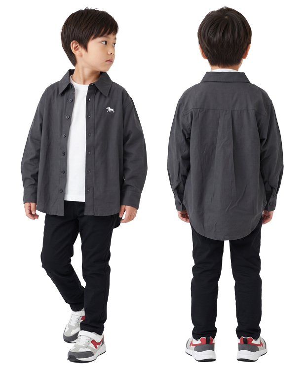 SHISKY（シスキー） POLOCHAMPS ポロチャンプス 長袖 シャツ 子供服