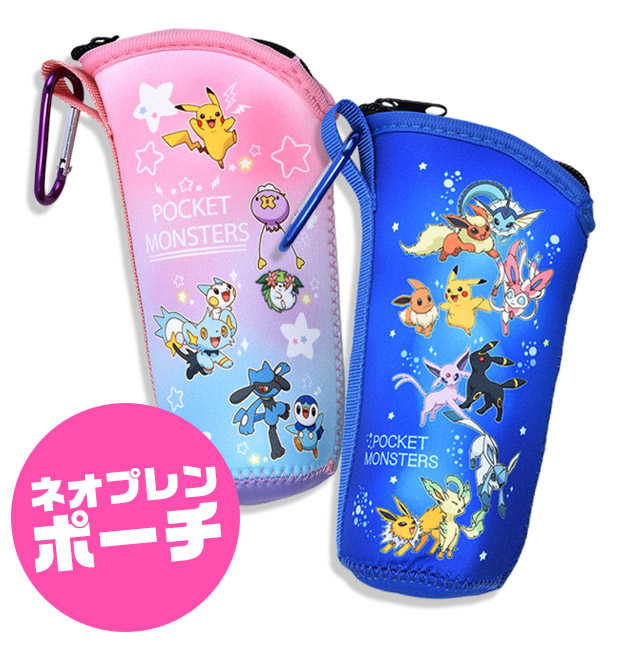 Pokemon ポケットモンスター ネオプレン ポーチ ペンケース