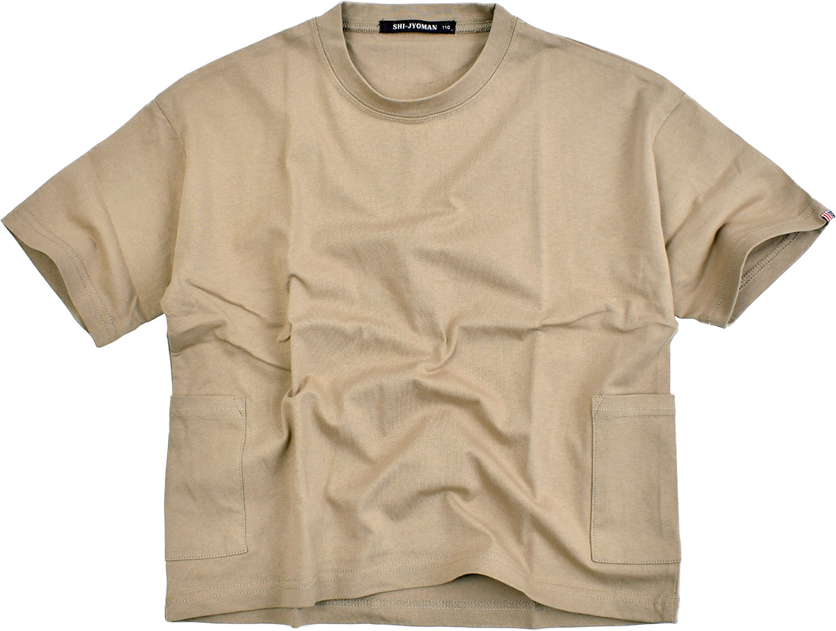 SHISKY（シスキー） Tシャツ 半袖tシャツ サイドポケット トップス