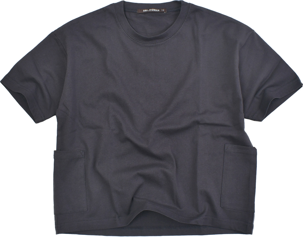 SHISKY シスキー Tシャツ 半袖tシャツ サイドポケット トップス