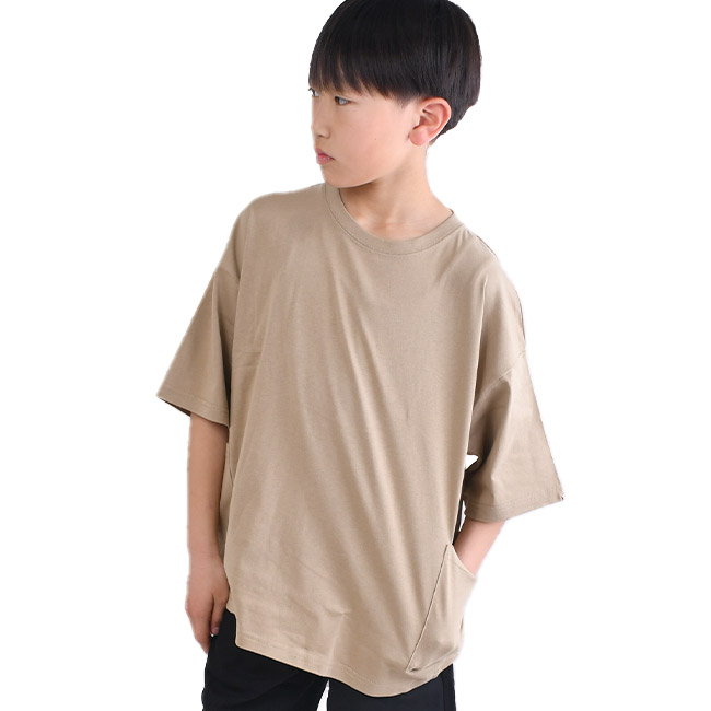 SHISKY シスキー Tシャツ 半袖tシャツ サイドポケット トップス