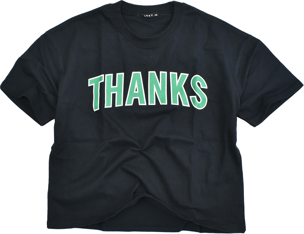 SHISKY（シスキー） Tシャツ BIGシルエット プリント Tシャツ バック