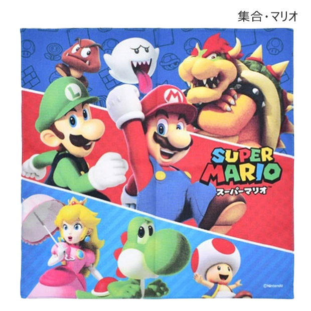 ランチクロス スーパーマリオ スプラトゥーン3 ナフキン ランチマット