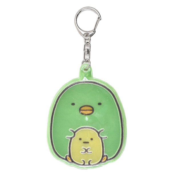 ぴかぴか キーホルダー リフレクター キー ホルダー キーチェーン