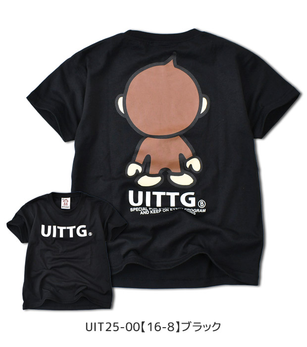 UITTG BABY 半袖Tシャツ 半袖 男の子 女の子 バックプリント