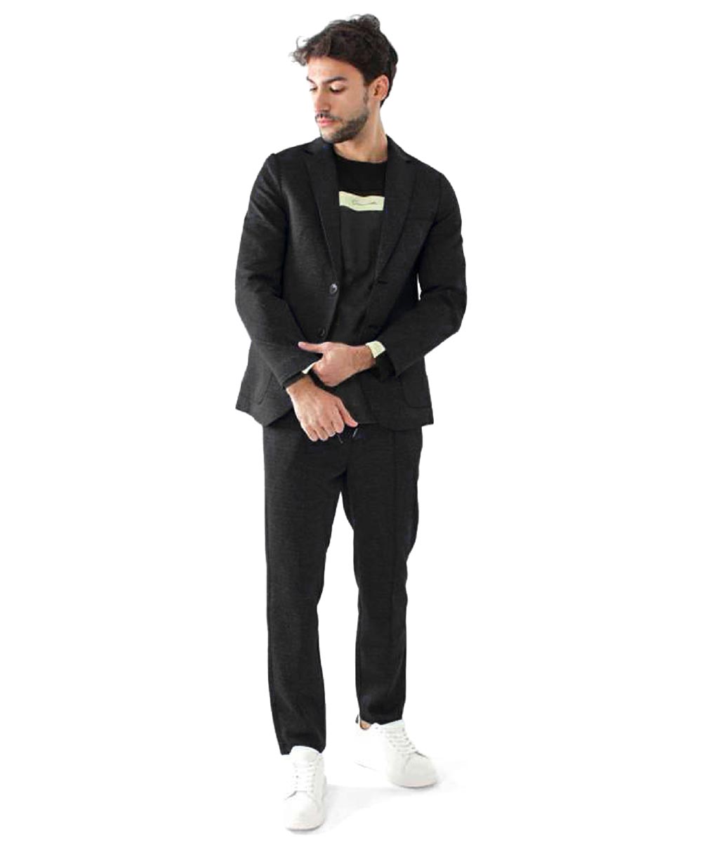 ARMYRICH 快適ストレッチメッシュ素材 Feelloose 2Bテーラードスーツ