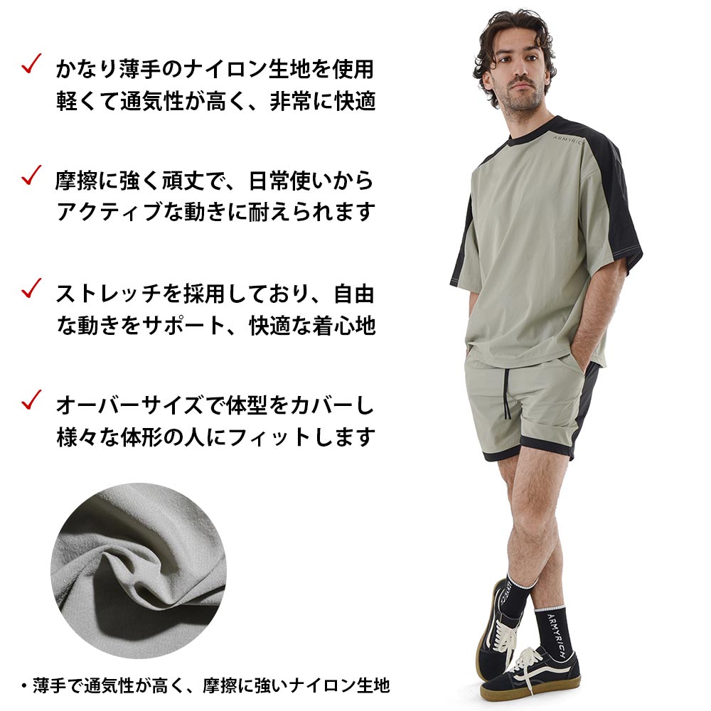 Malbon セットアップ メンズ 夏新作 吸汗速乾 スポーティ✨ Malbon セットアップ メンズ 夏新作 吸汗速乾 スポーティ✨