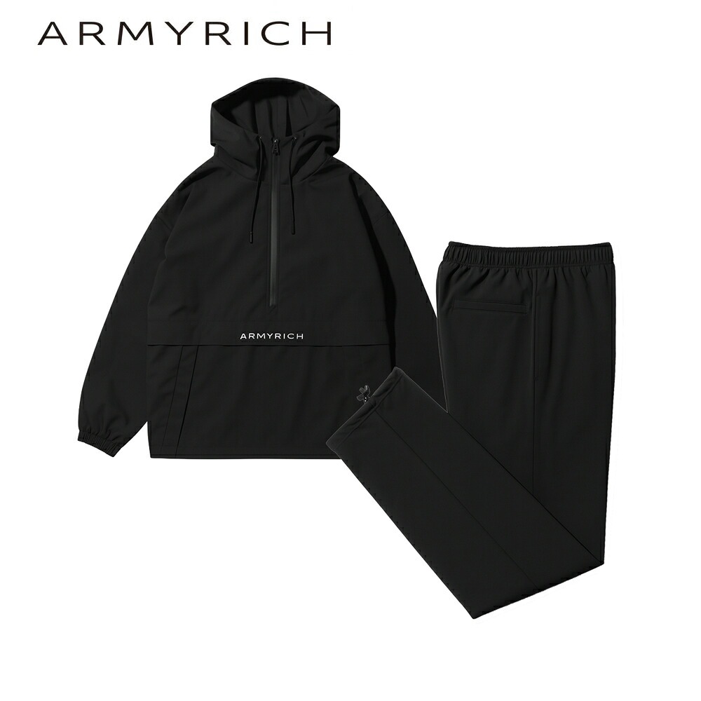 ARMYRICH ヘビーナイロンアノラックパーカーセットアップ 秋服 冬服