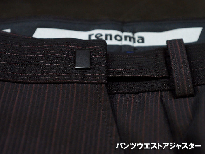 renoma HOMME 美品 AB7 3ピース ペンチェック グレー ロゴ One's MOTIF 久野義憲さん LAMY ペンコレクション | LIVING MOTIF