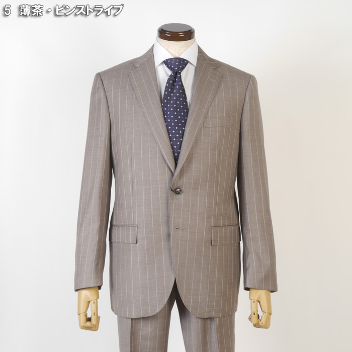 スーツ Loropiana ロロピアーナ「365」Super130'sノータック ビジネススーツ メンズ本水牛釦使用 全8柄 bi 45000  tRS7046 : trs7046 : 洋服倉庫Yahoo!店 - 通販 - Yahoo!ショッピング