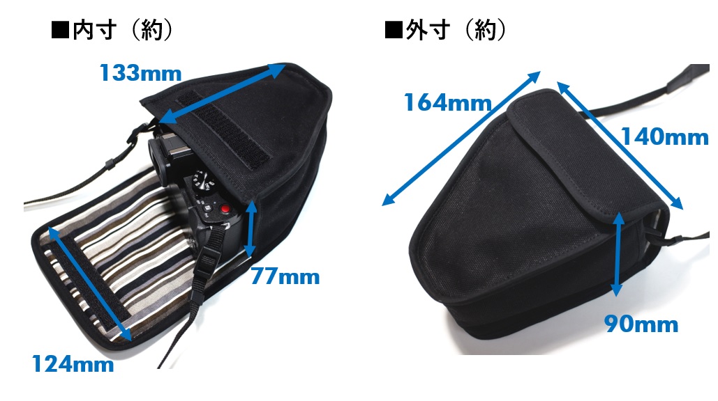 Suono（スオーノ） LUMIX G100D ケース (ブラック・アルバグレイ