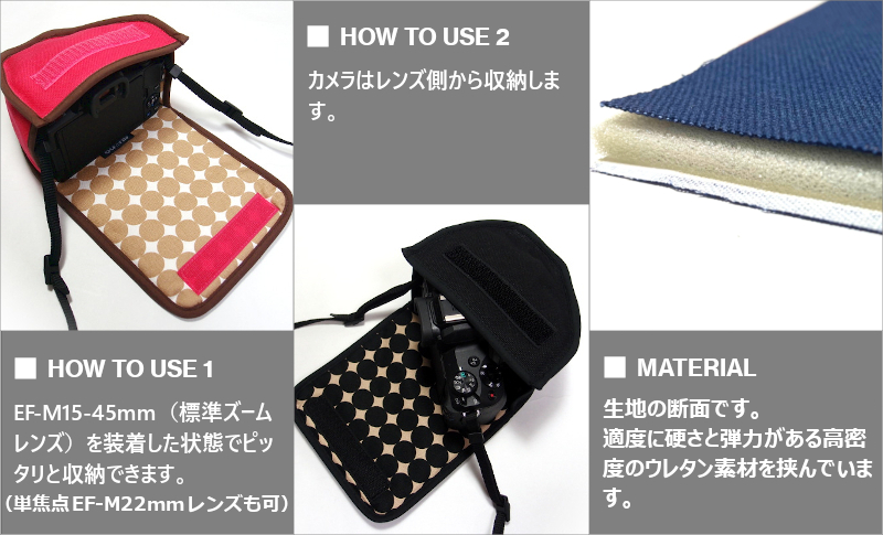 EOS kiss M2ケース