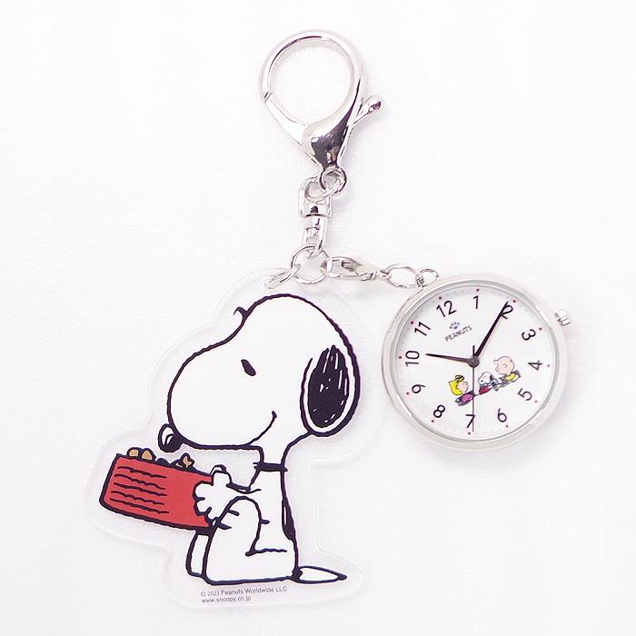 SNOOPY（スヌーピー） グッズ 携帯時計 懐中時計 PNT035 ダイカット
