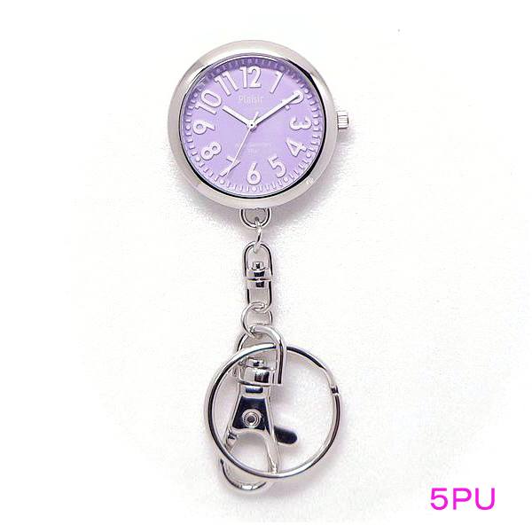 懐中時計 携帯時計 キーホルダー ハングウォッチ TK-431 見やすい 時計