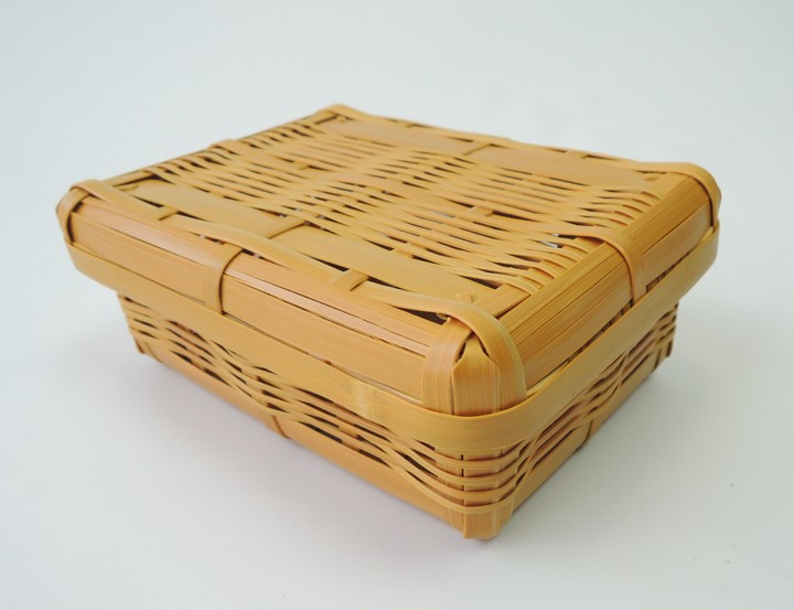 ひしぎ編み 弁当箱 雅竹シリーズ ランチボックス お弁当箱 かご