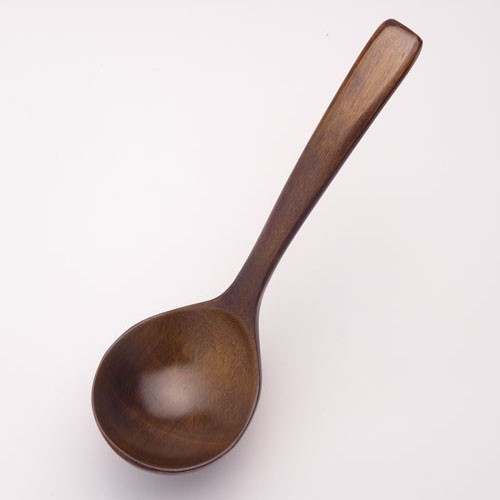 スプーン おたま 約18cm 木の素材感 ナチュラルテイストのお玉 可愛い