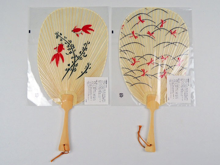 丸うちわ 風神雷神 とんぼ ほたる 金魚 うさぎ 祭 和風 古風 団扇 扇