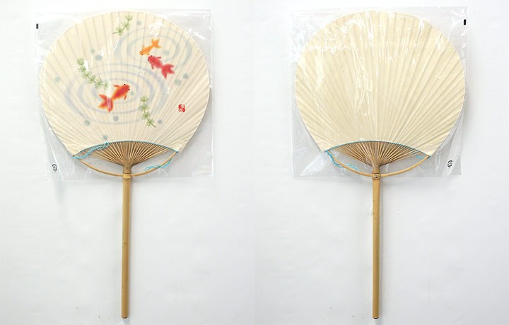 丸うちわ 風神雷神 とんぼ ほたる 金魚 うさぎ 祭 和風 古風 団扇 扇