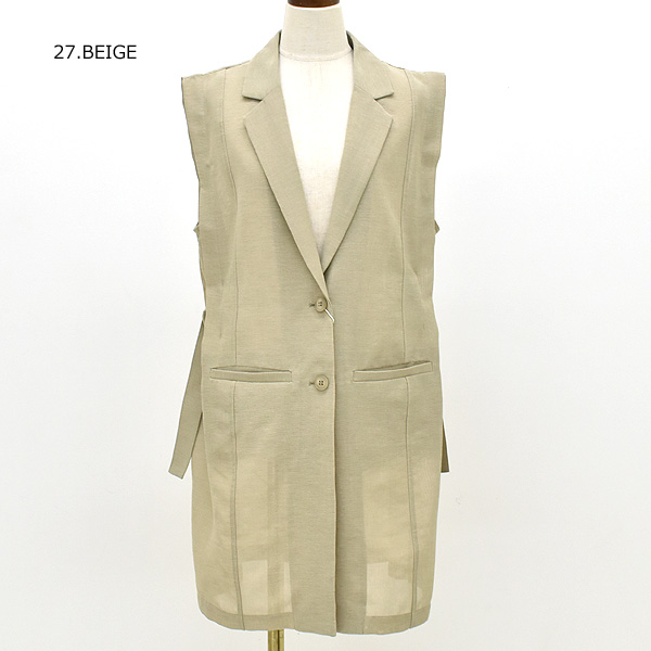 新品未使用　セレクトショップ購入　ベルト付き　グレー　ジレ JAYRO｜バックチュールジレ | Rakuten Fashion(楽天ファッション