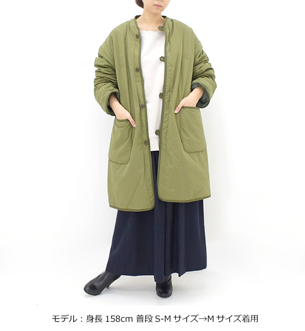 【最終値下げ】アーミーツイル　リバーシブルコート アーミーツイル ARMY TWILL ノーカラーミリタリーリバーシブル