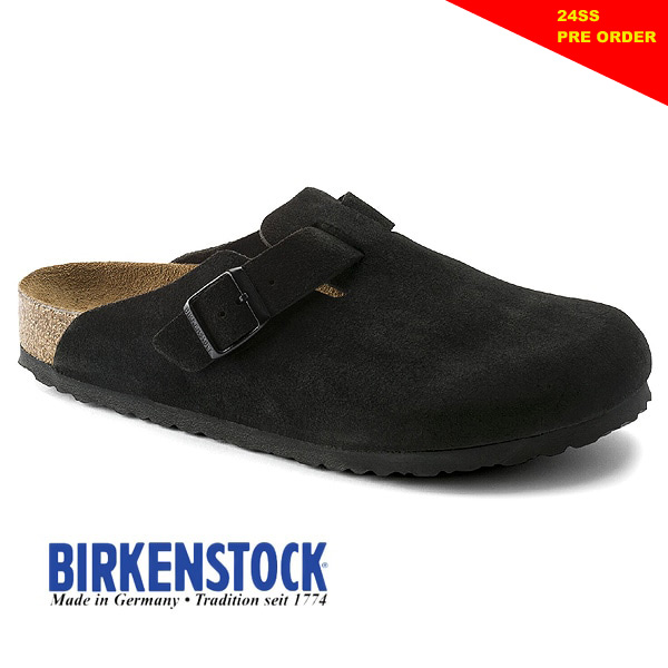 BIRKENSTOCK ボストン スエード 37(24cm) - 靴