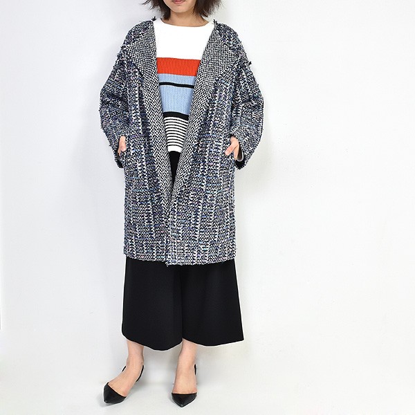 【19SS】 COOHEM コーヘン SPRING AIR TWEED C/T スプリングエアーツイードコート 192-010 【送料無料】