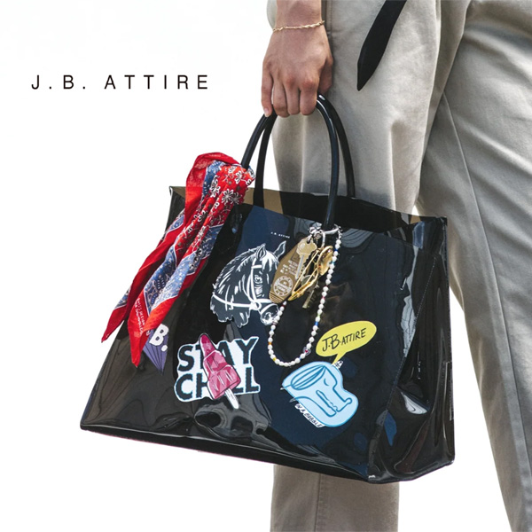 J.B.ATTIRE ジェービーアタイア PARIS BAG パリスバッグ J.B.ATTIRE ジェービーアタイア PARIS BAG パリスバッグ