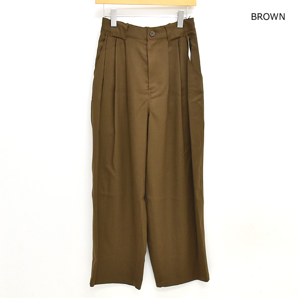 MANON（マノン） 【セール/50%OFF】MANON ウールミックス3タックワイド