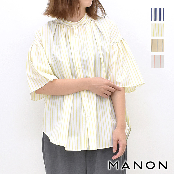 MANON マノン フレアスリーブアミカルシャツ SPSH-027 レディース